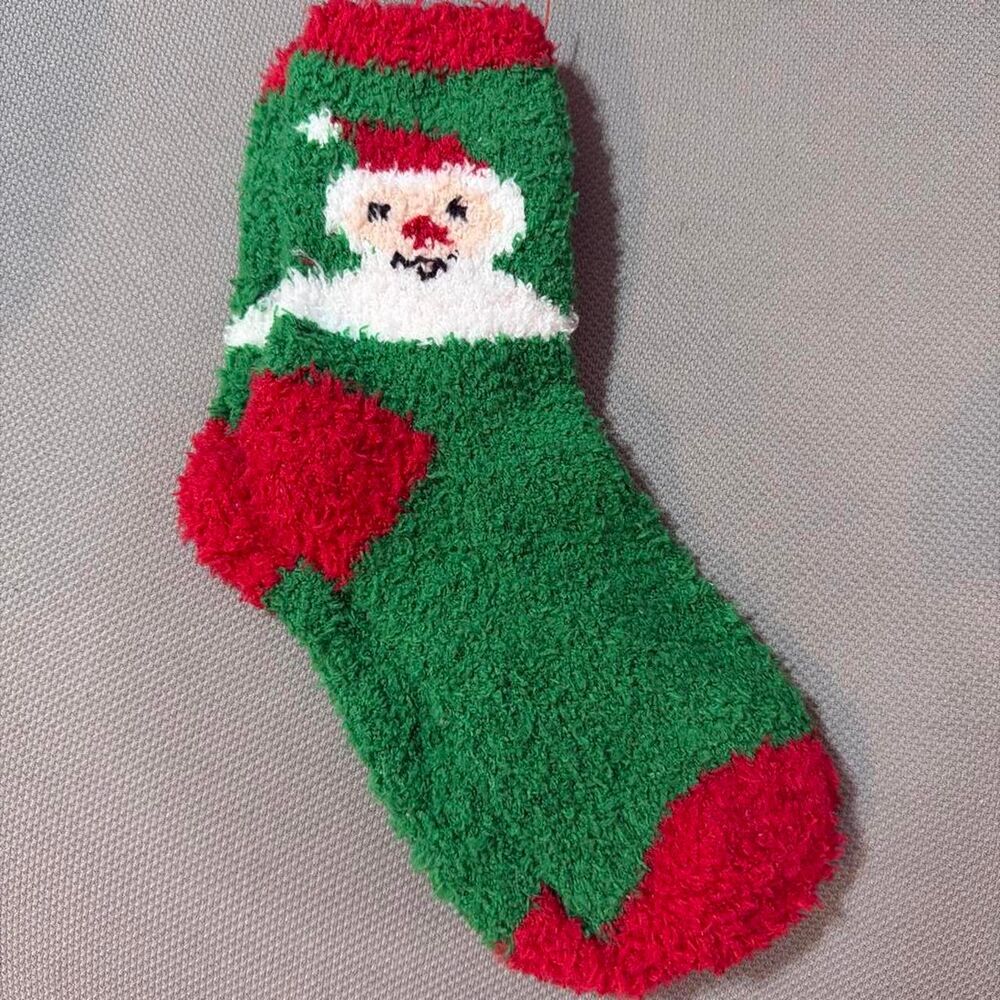 Women's Fuzzy Christmas Socks New